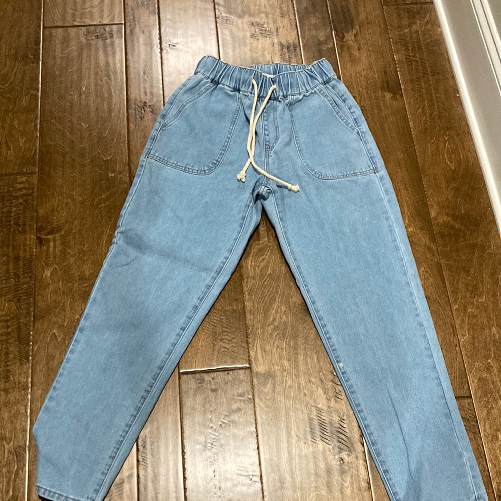 Wish list Jean size small. Drawstring waist